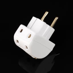 5-Way 2 Pin Multi-Plug Socket / Converter (1 Pc)