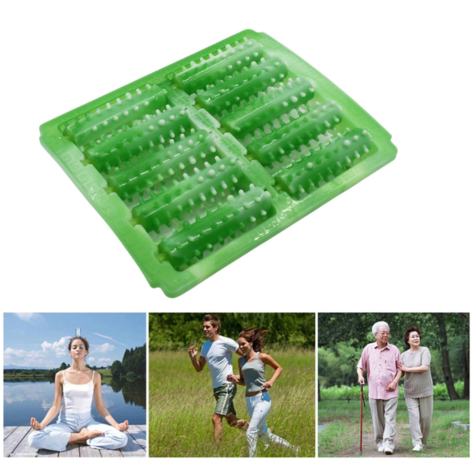Massager Roller Deodorant Dual Plastic Foot Massager thumbnail 5