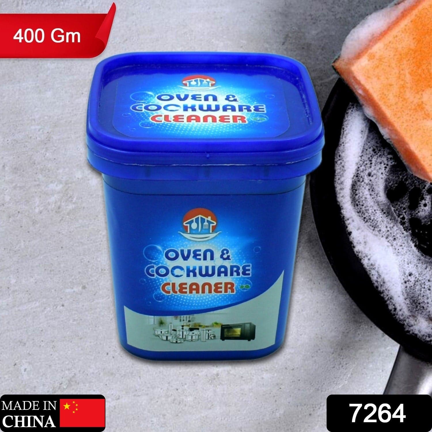 Universal Oven & Cookware Cleaner Powder of Stainless Steel, Pot Stain & Rust Remover thumbnail 2