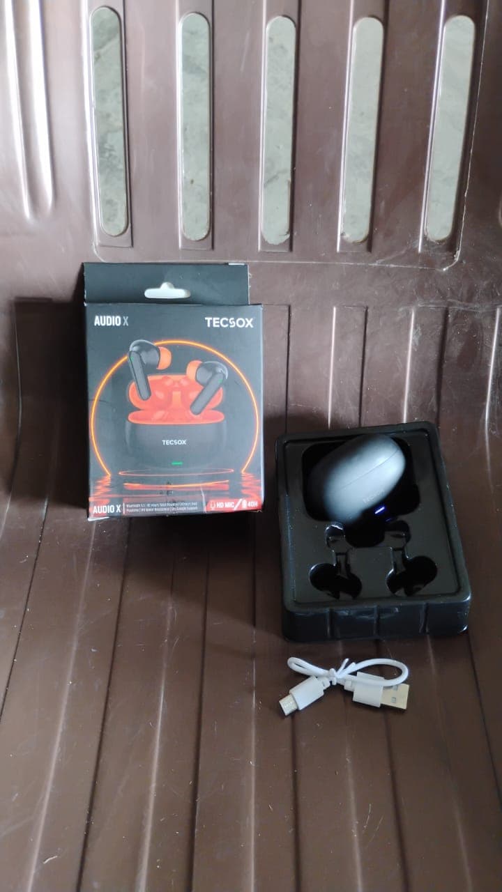 AudioX Bluetooth Earbuds, 40 Hr | Powerful Bass (1 Pc) thumbnail 6