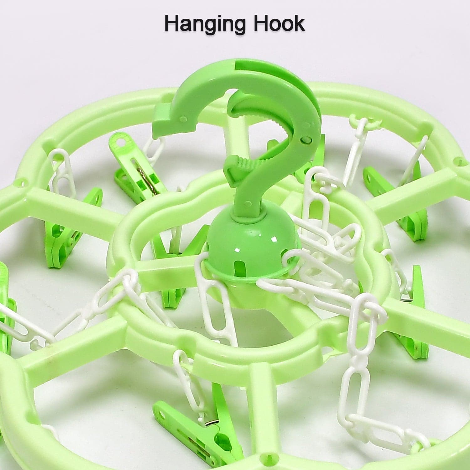Hanger Household Plastic Hanger 15 Clips Hanger For House Use thumbnail 5