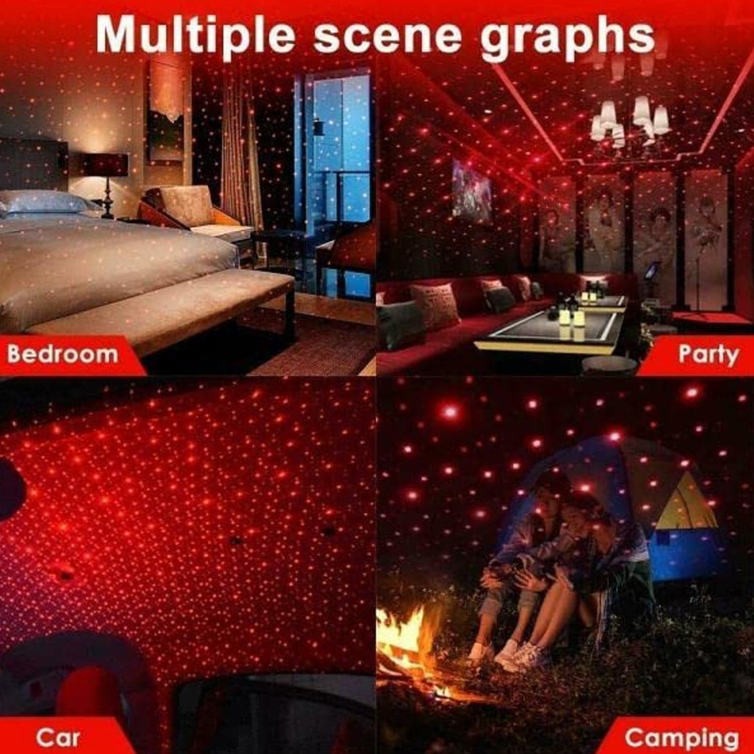 Transform Your Space: Galaxy Night Sky Laser Projector (1 Pc) thumbnail 6