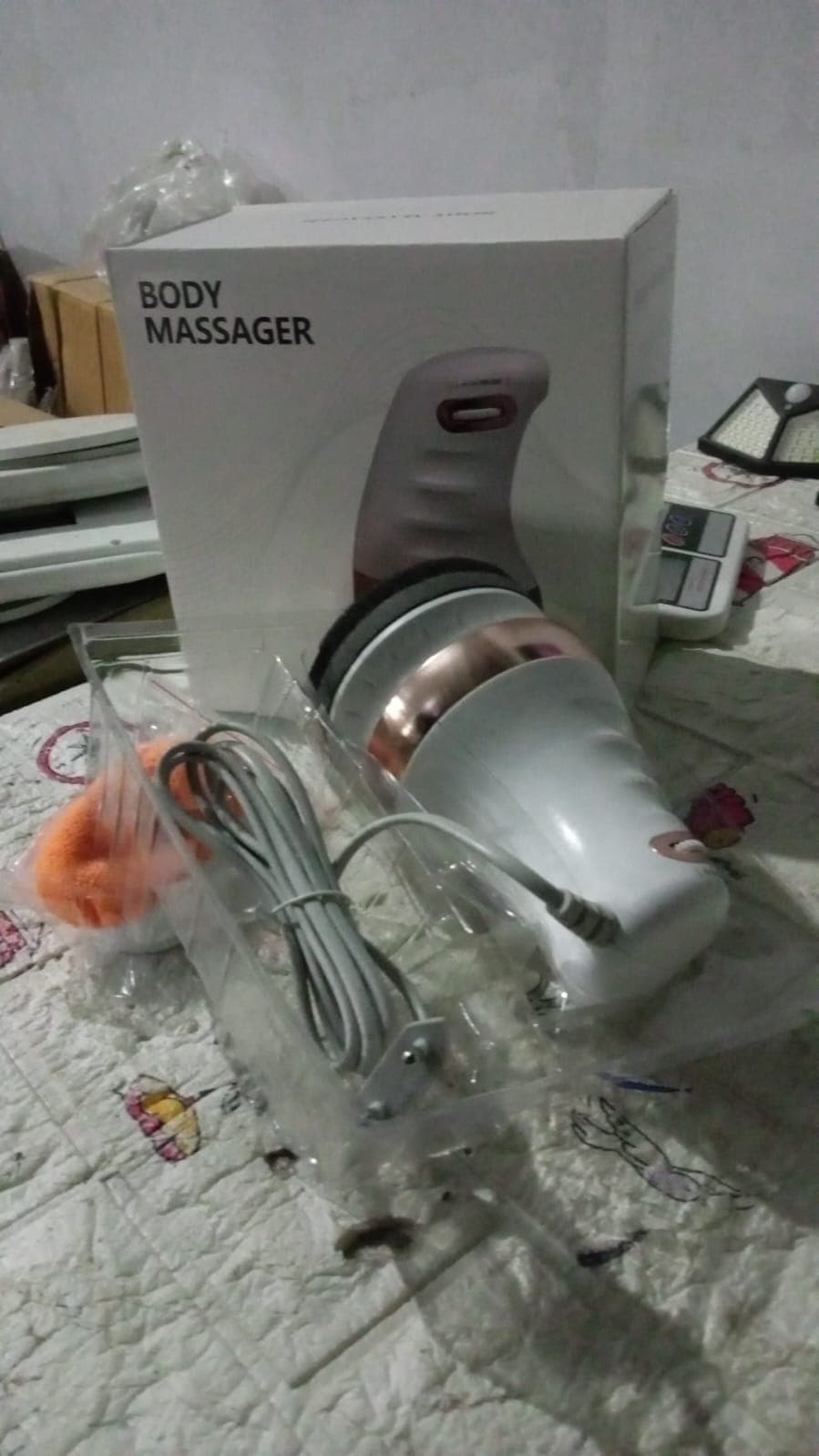Body Sculpting Massager With 3 Pads, Adjustable Speed, Handheld Electric Massager For Full Body (1 Pc) thumbnail 10