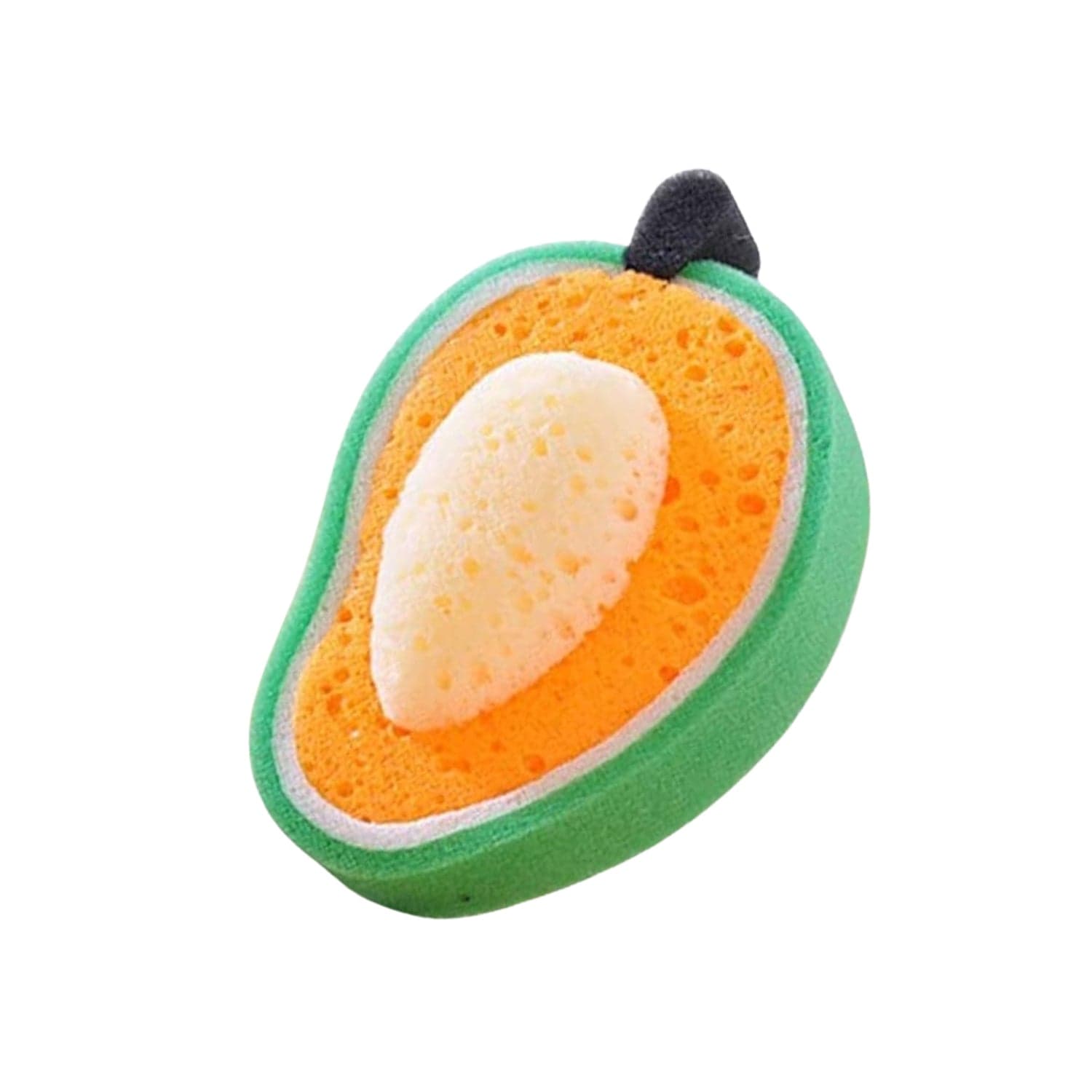 Multipurpose Mango Dish Sponge: Cleans Kitchen & Bath (Soft & Durable, 1 Pc) thumbnail 4