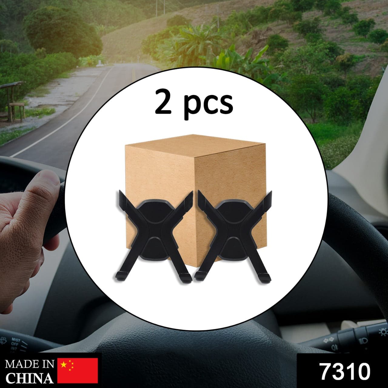 2PC CAR MOUNT AIR VENT HOLDER thumbnail 2