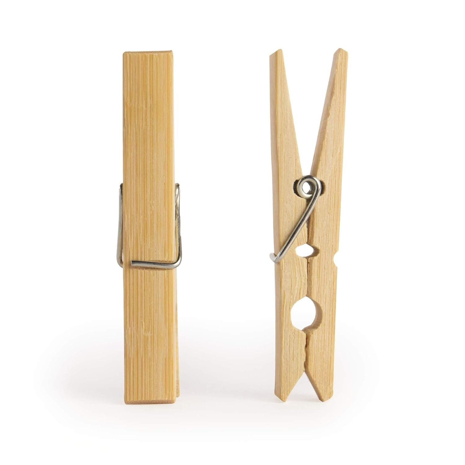 Heavy Duty Bamboo Wooden Cloth Clips / Pegs (10 Pcs Set) thumbnail 8