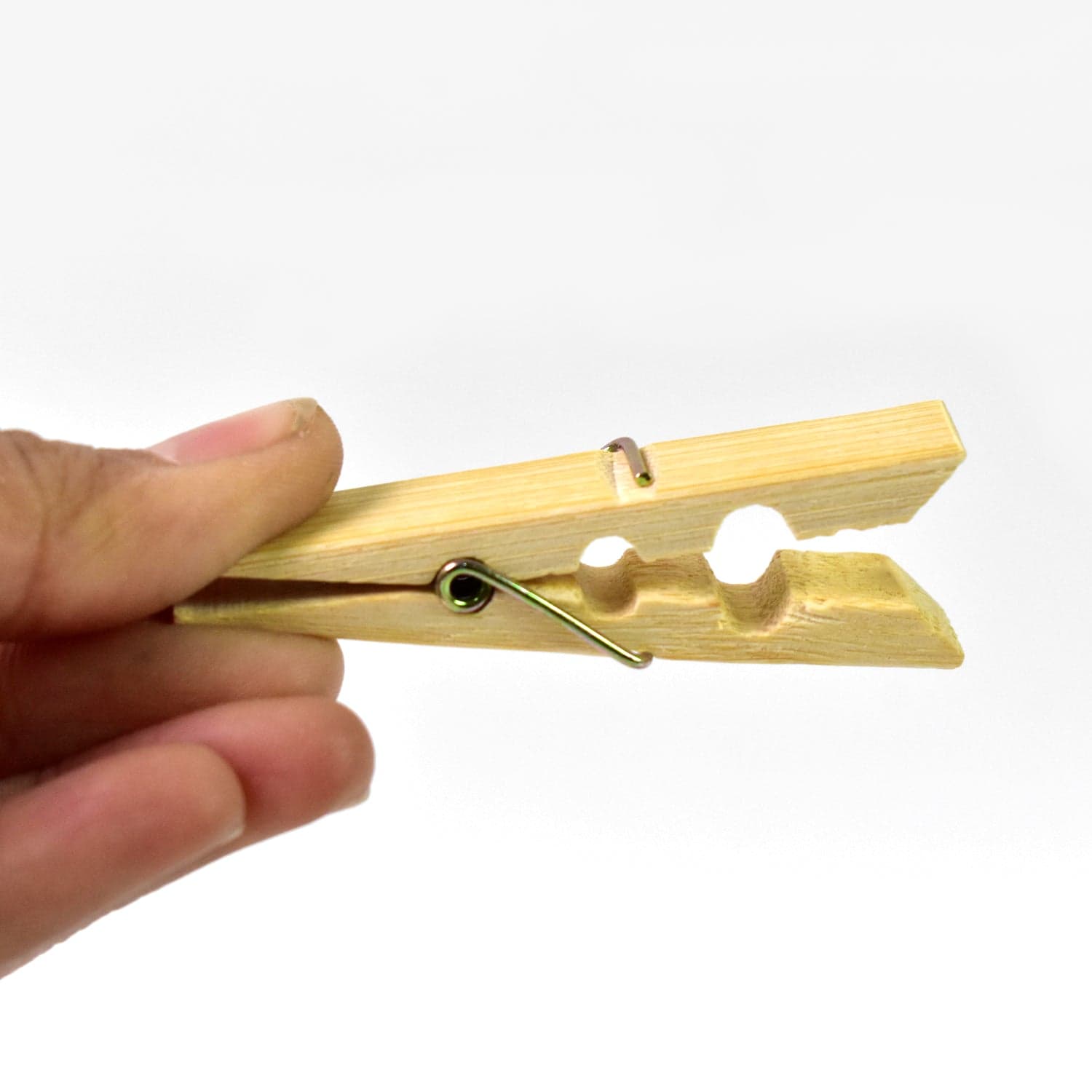 Heavy Duty Bamboo Wooden Cloth Clips / Pegs (10 Pcs Set) thumbnail 9