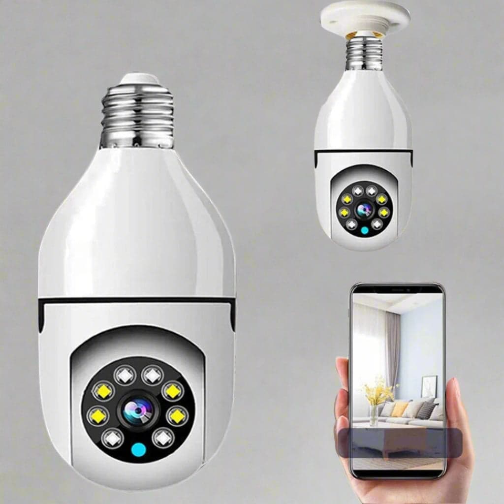 V380 Pro Fisheye 360 Degree Panoramic Wireless WiFi IP CCTV Security Camera (Pack of 1) thumbnail 3