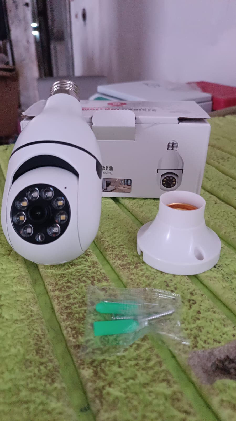 V380 Pro Fisheye 360 Degree Panoramic Wireless WiFi IP CCTV Security Camera (Pack of 1) thumbnail 9