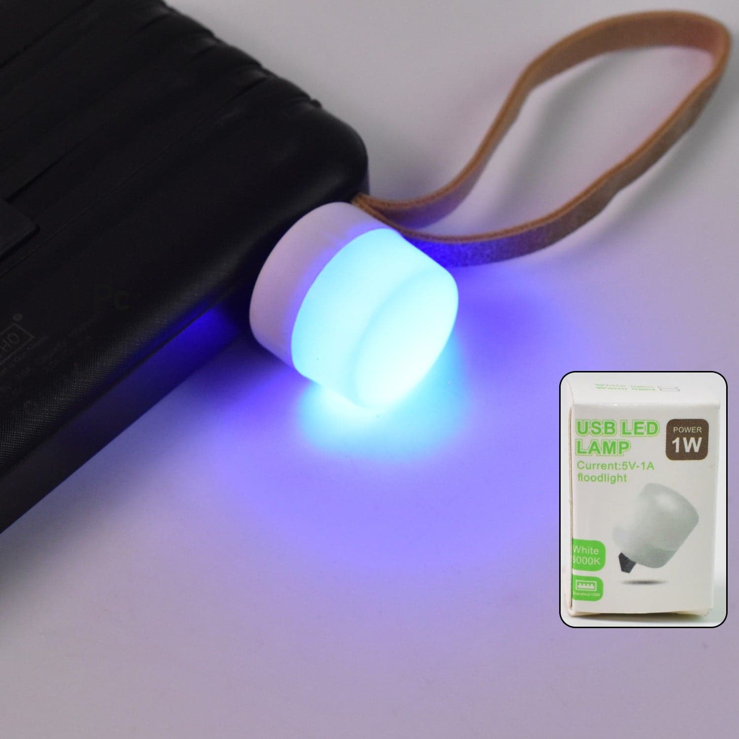 USB LED LAMP Night Light, Mini Portable for PC and Laptop (5 pcs Set / Mix Color) thumbnail 7