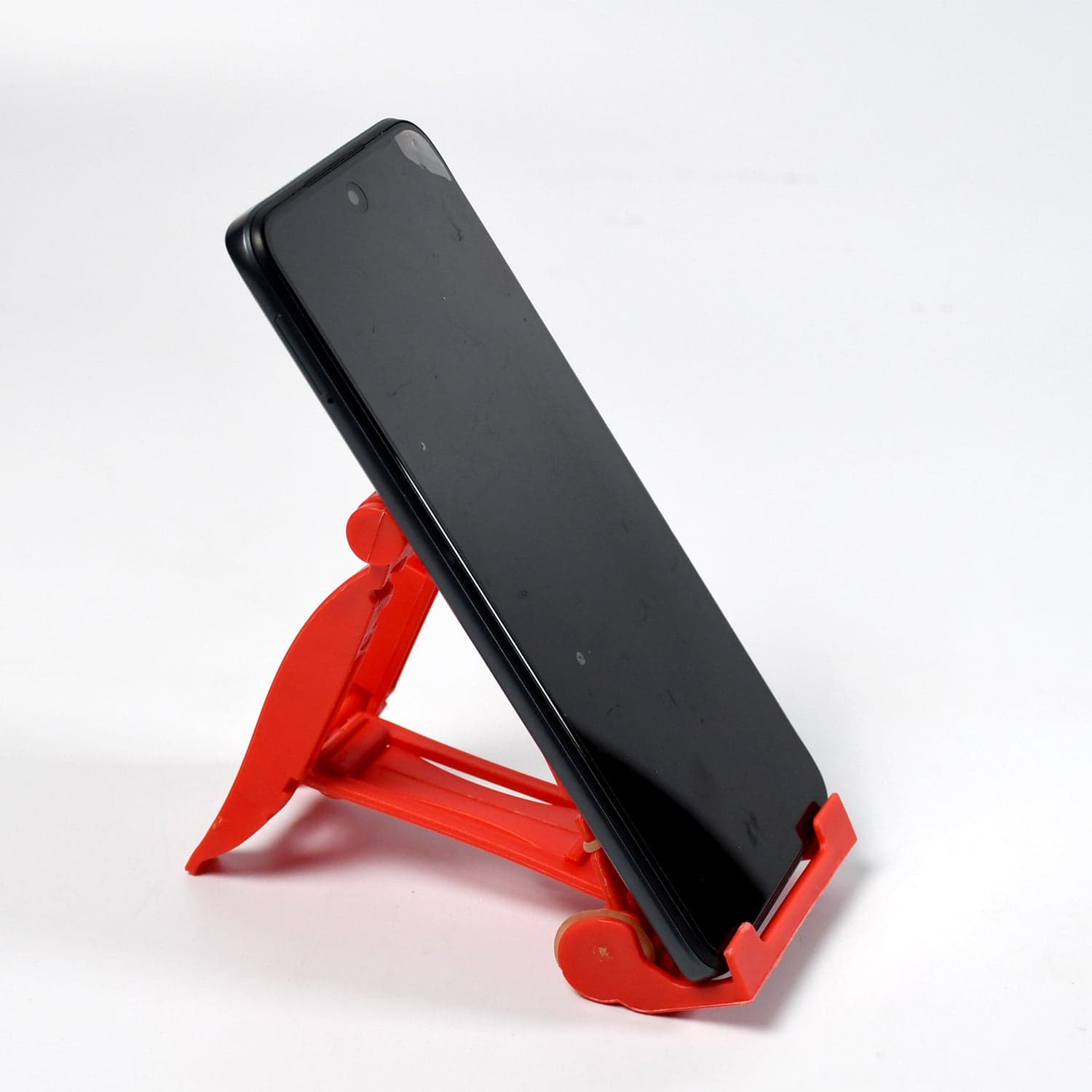 Adjustable Foldable Plastic Square Mobile Stand Premium Mobile Stand Use For Home  thumbnail 3