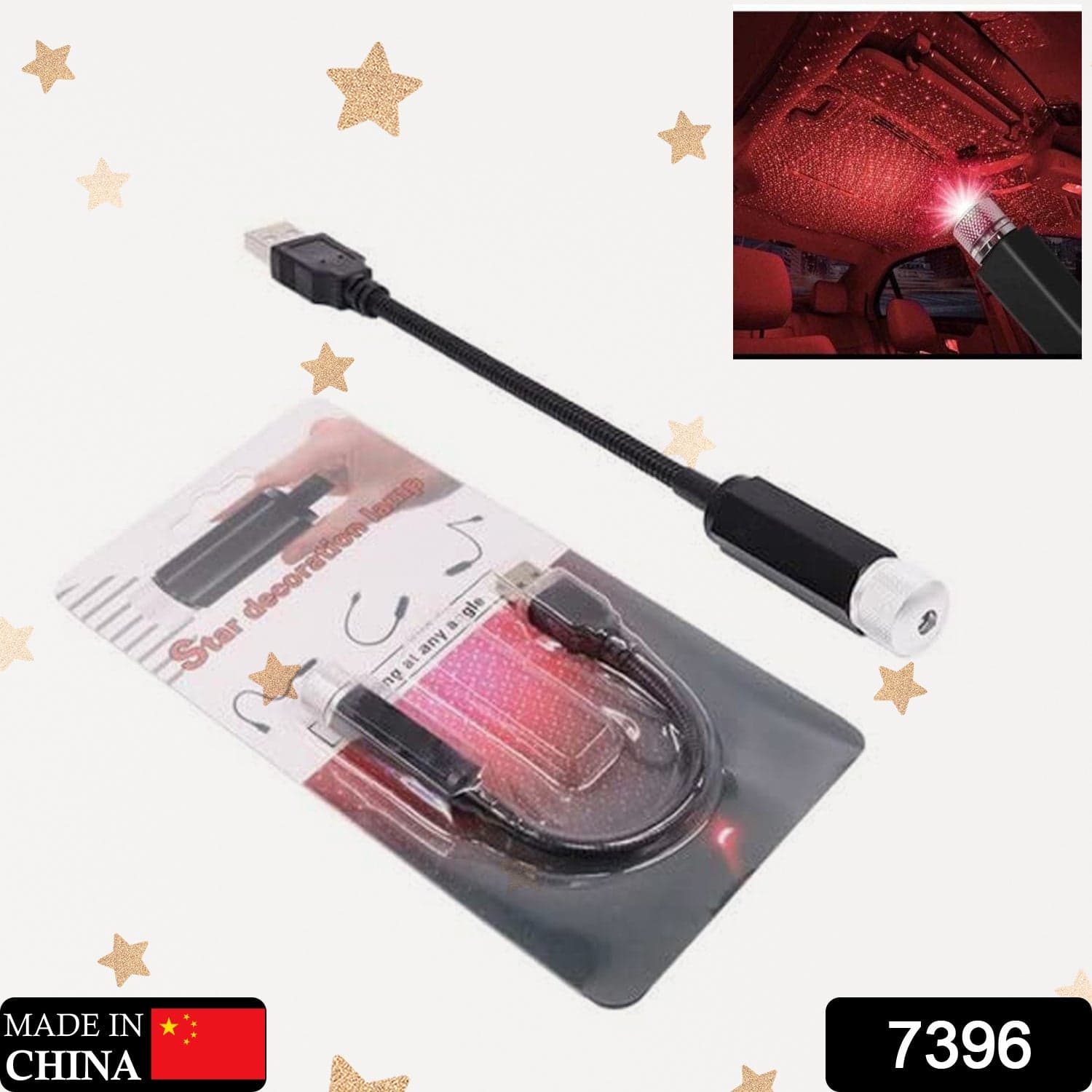 Light Galaxy Night Sky Ambiance Laser Micro Projector Atmosphere Ambient Roof Usb Light thumbnail 2
