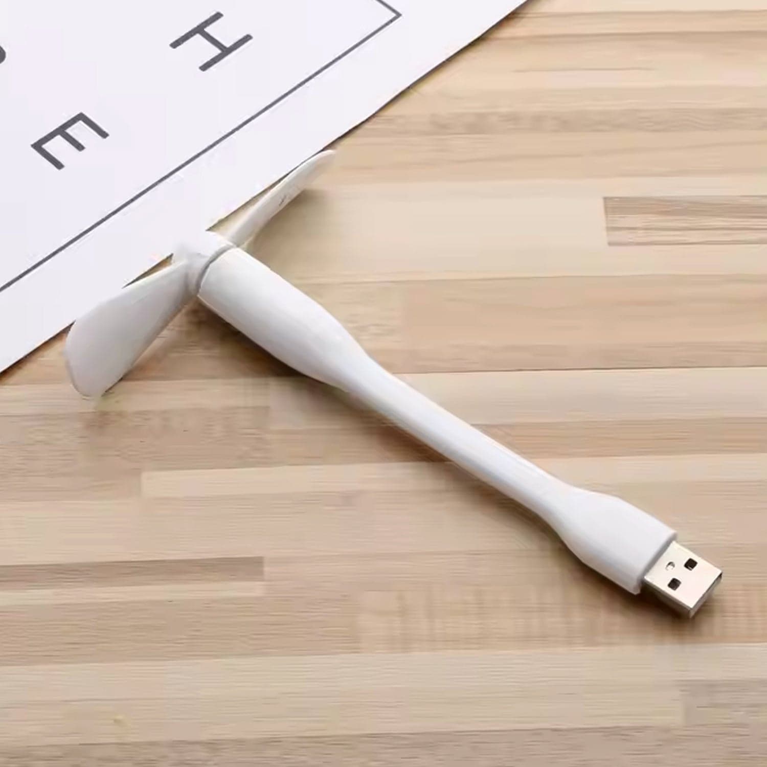 Portable Mini USB Fan, USB Light & Micro USB Cable (3 Pcs Set) thumbnail 3
