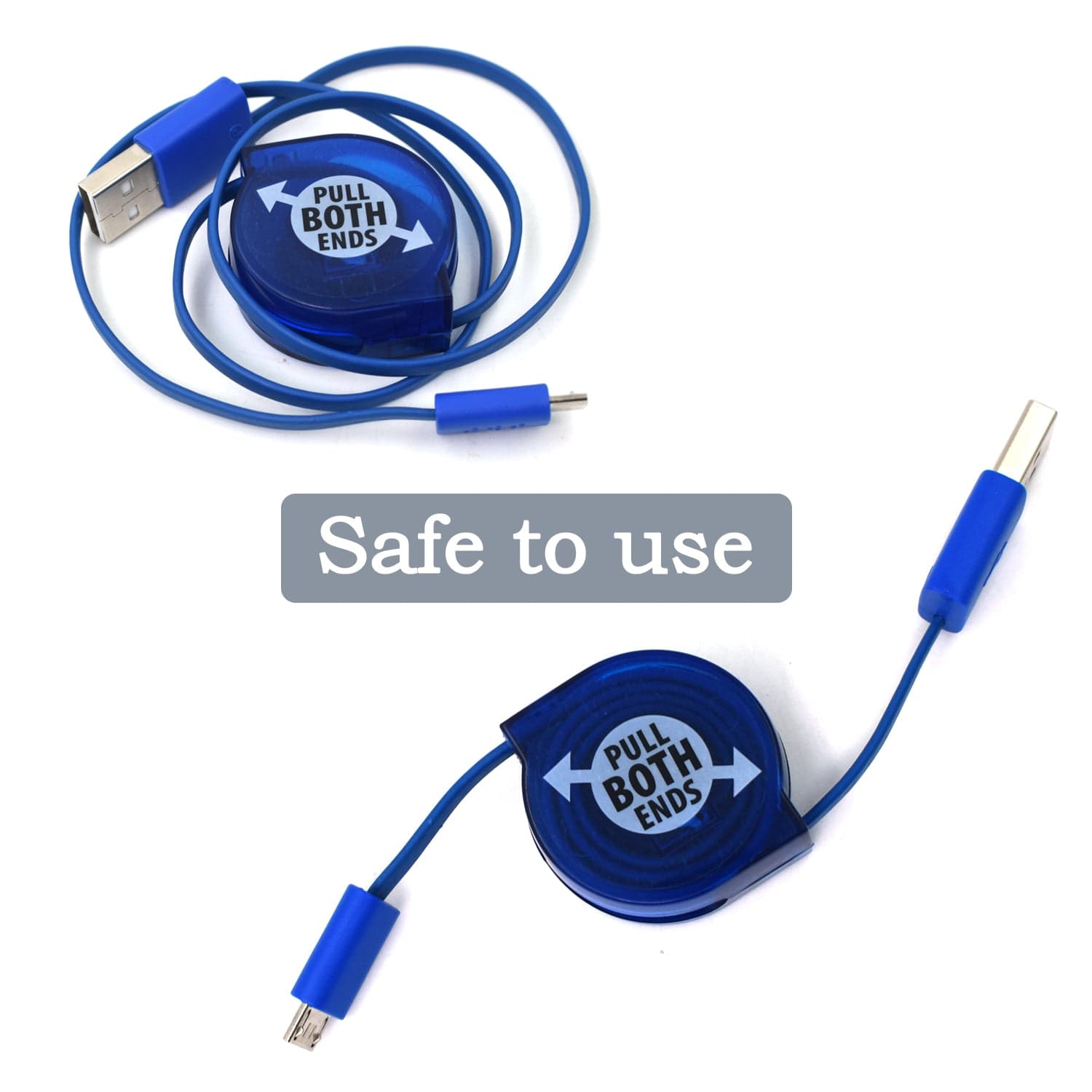 Retractable Usb Charge widely used for charging various types of smartphones and technical devices present in all kind of places etc. thumbnail 6