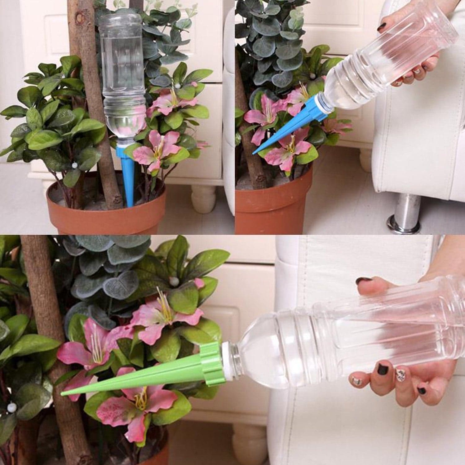 Plant Watering Spikes Sprinkler Self Watering Spikes Water Dripper For Plants thumbnail 4