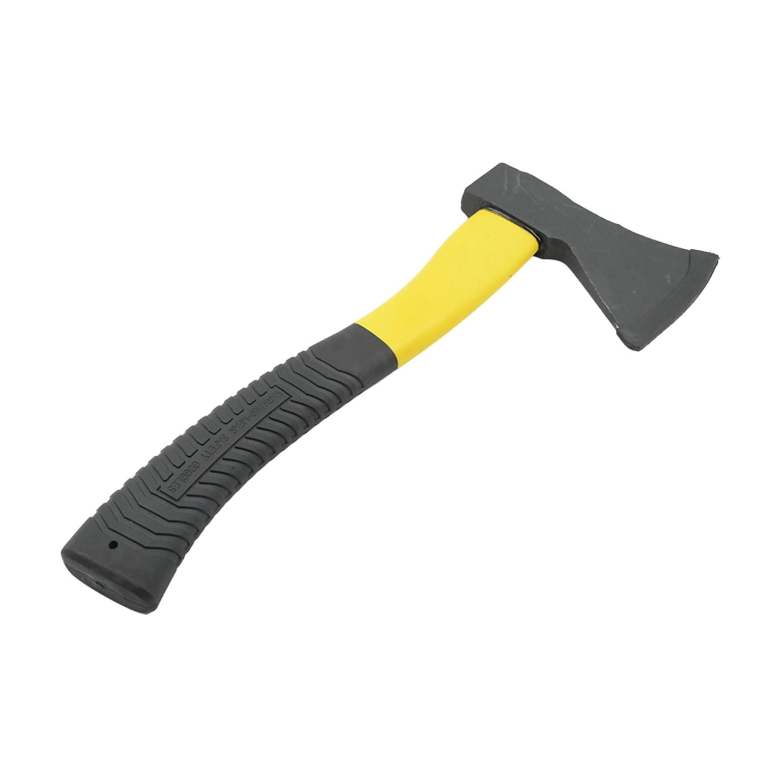 Gardening Tools Hatchet Axe Fiberglass Body Rubberized Handle Wood Cutting Axe thumbnail 6