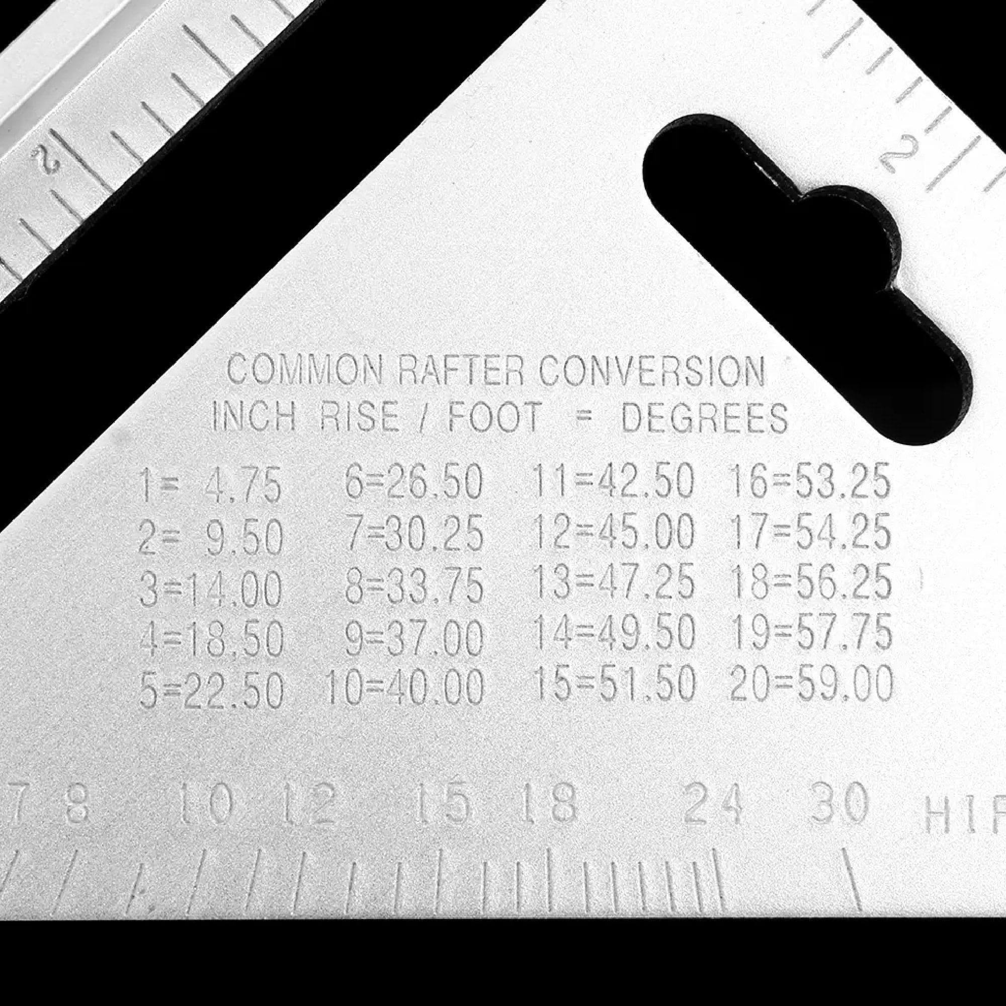 Light Weight Double Side Scale Triangle Measurement Hand Tool thumbnail 7