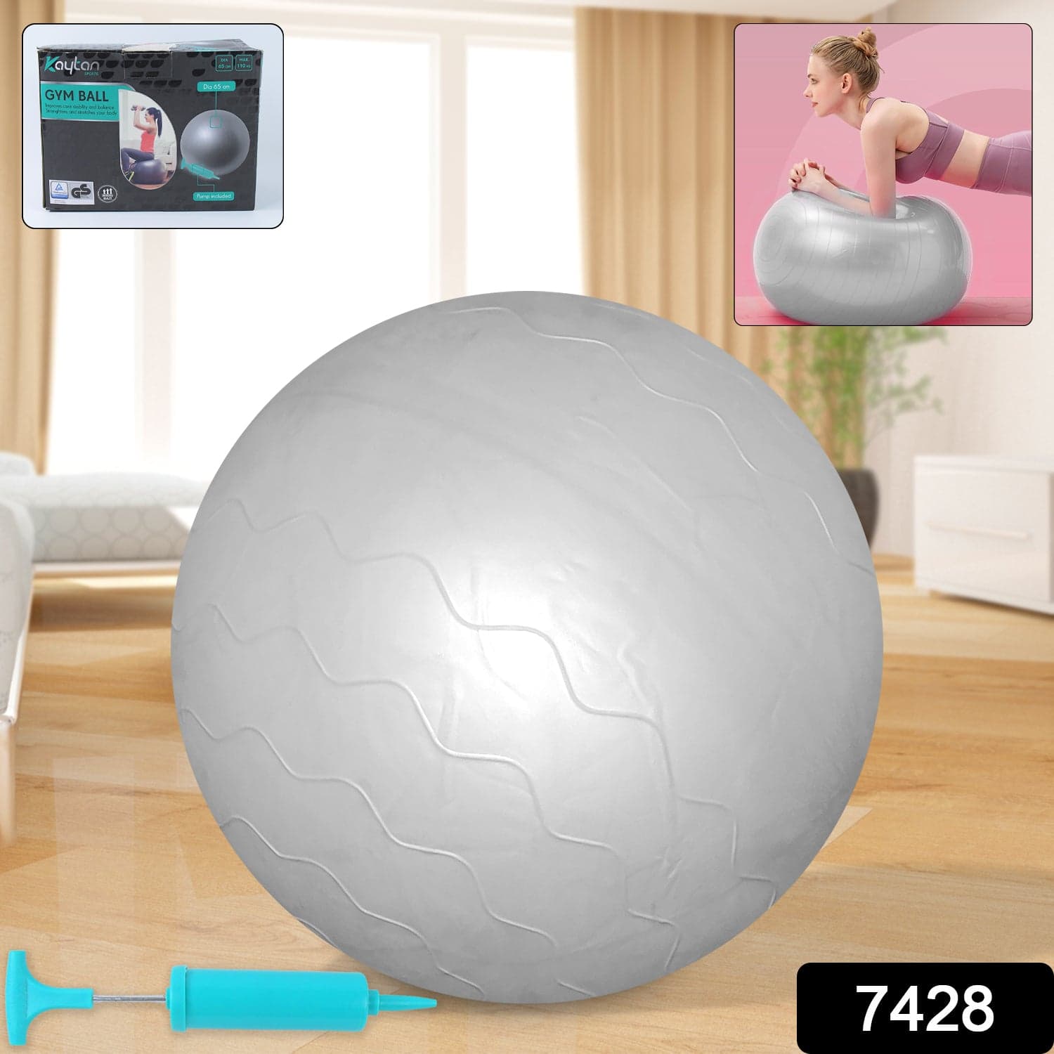 Gym Ball Pump Combo thumbnail 1
