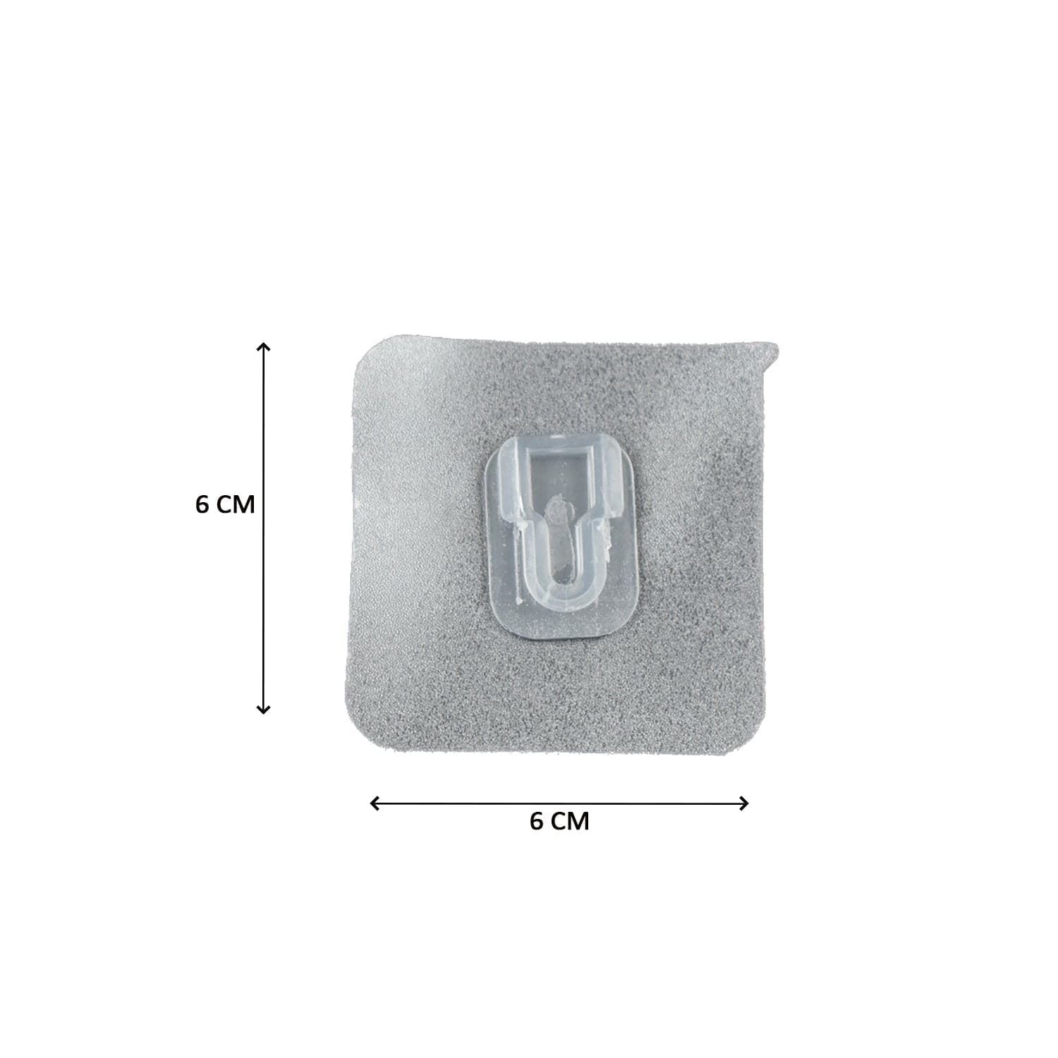 Transparent Adhesive Male Hook Used For Hanging Various Types Of Items (1Pc) thumbnail 5