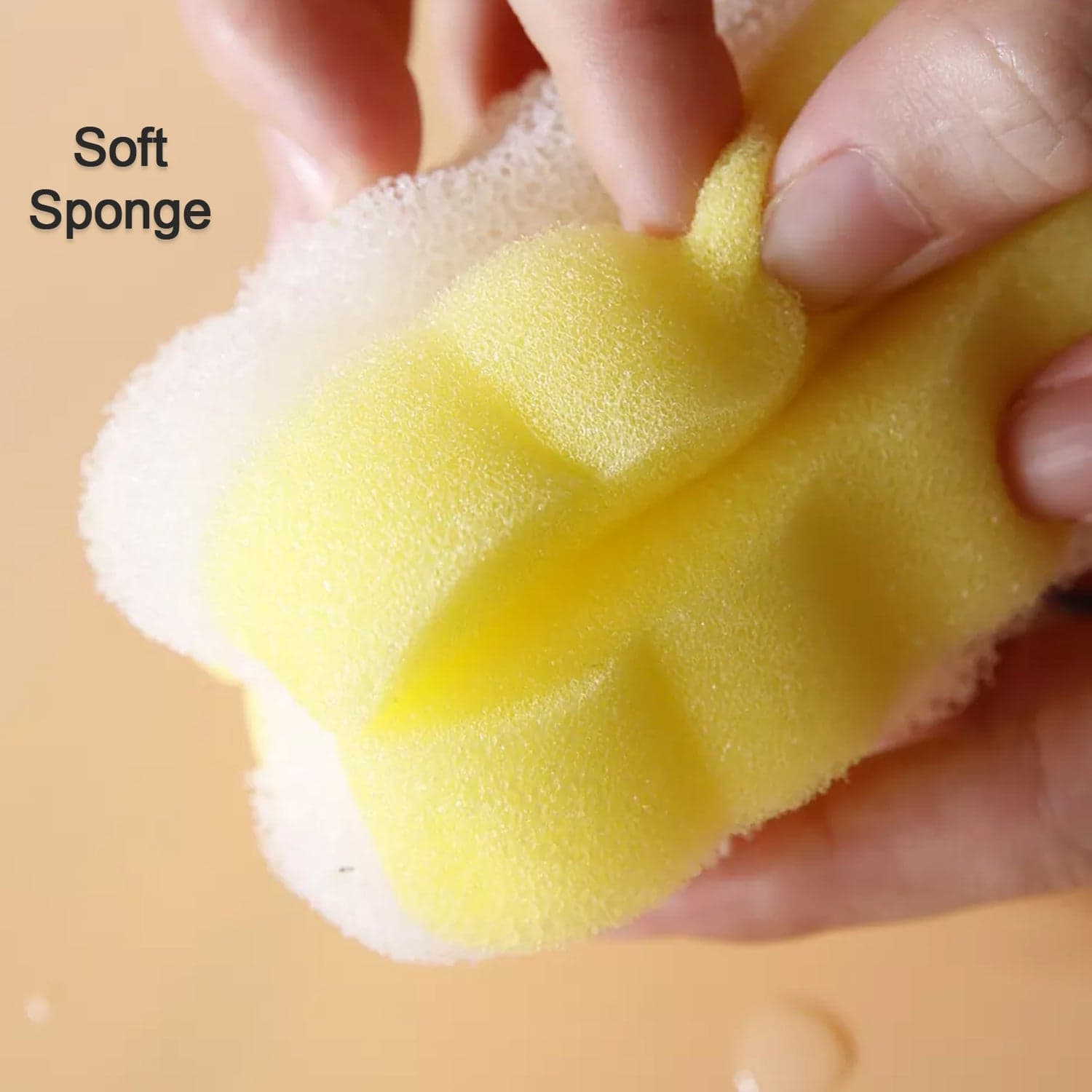 Sponge Head Household Kitchen Cleaning Tool Milk Bottle Cup Mug Brush thumbnail 6