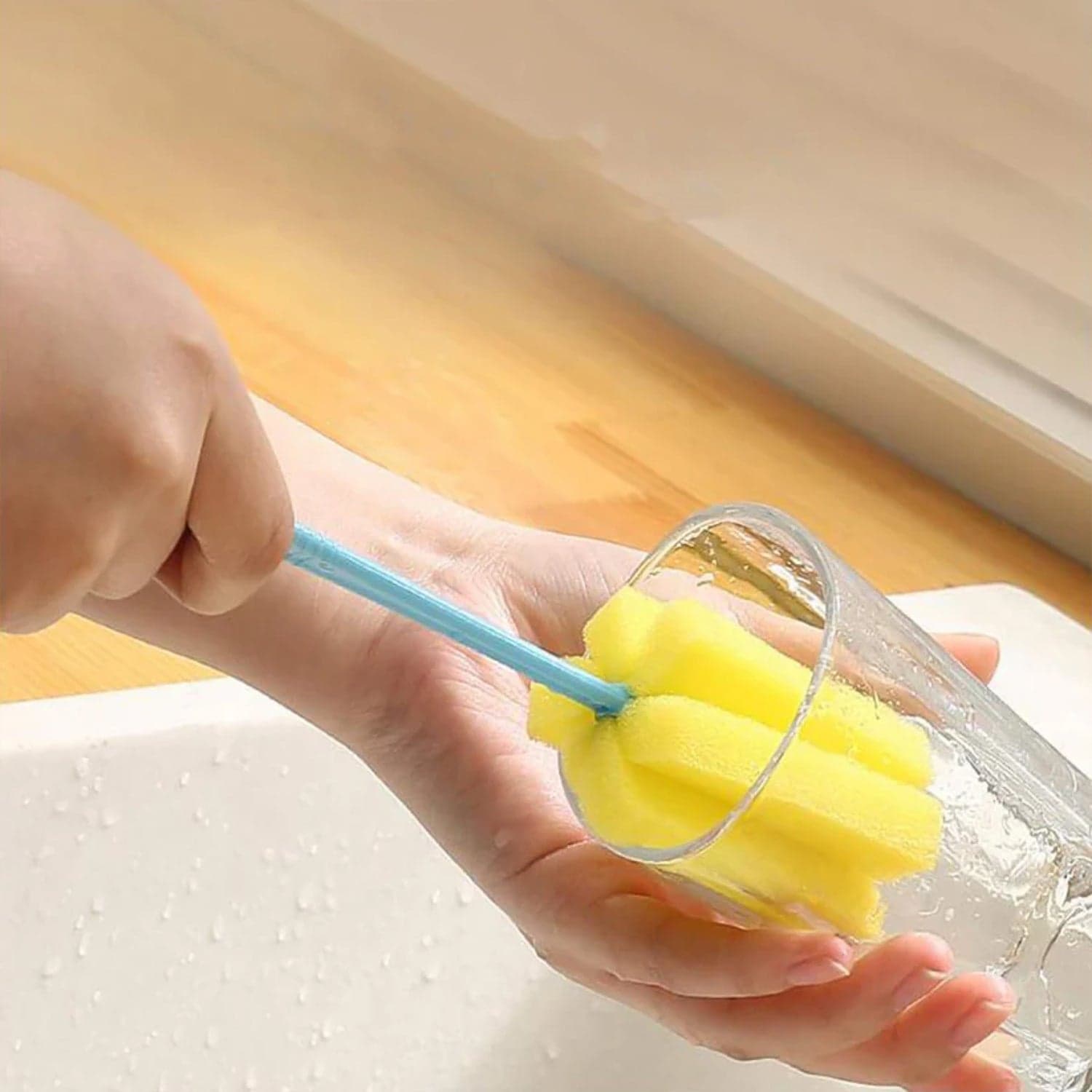 Sponge Head Household Kitchen Cleaning Tool (20Cm) thumbnail 1