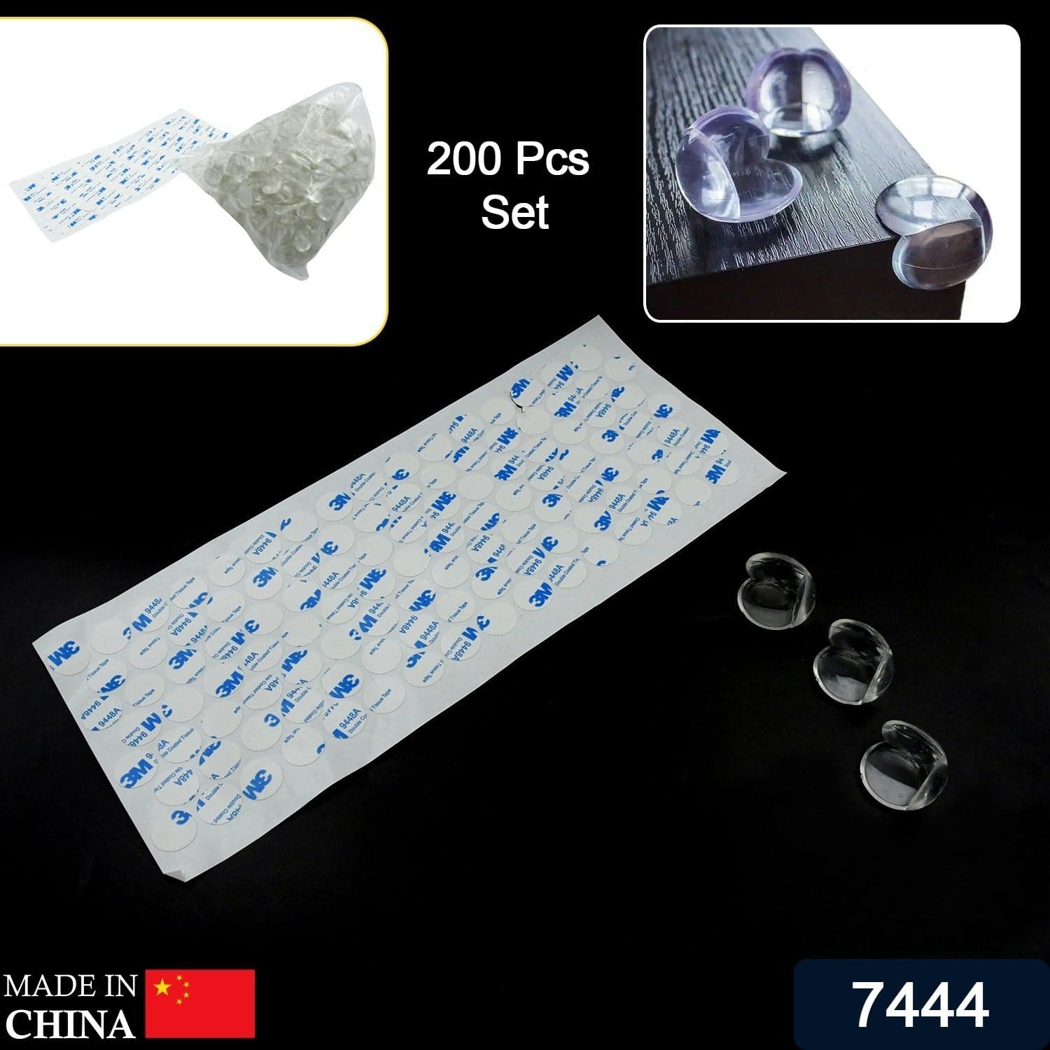 Pc Baby Safety Corner Protectors (High-Adhesive) thumbnail 2