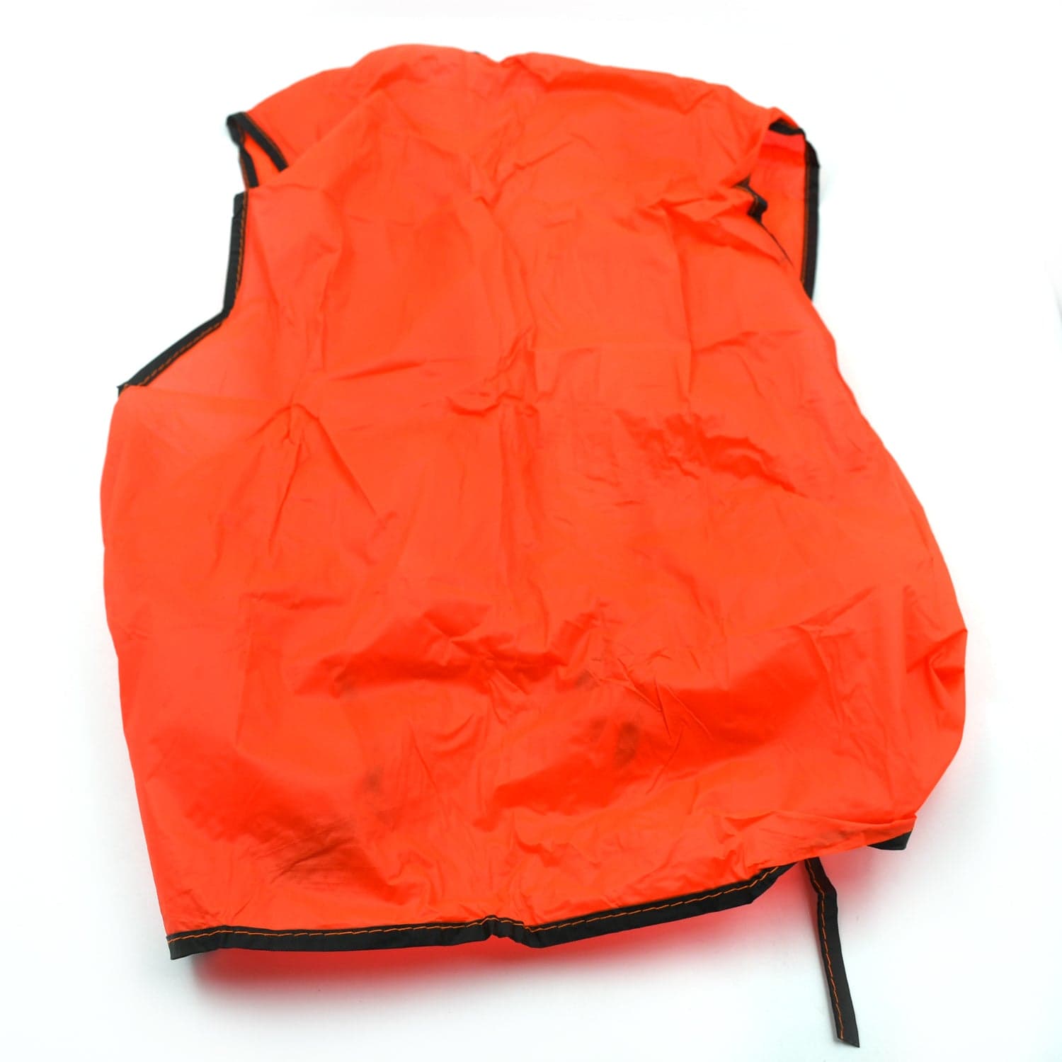 Economy PVC Safety Vest of Soft Vinyl, Tie Closure, High Visibility thumbnail 7
