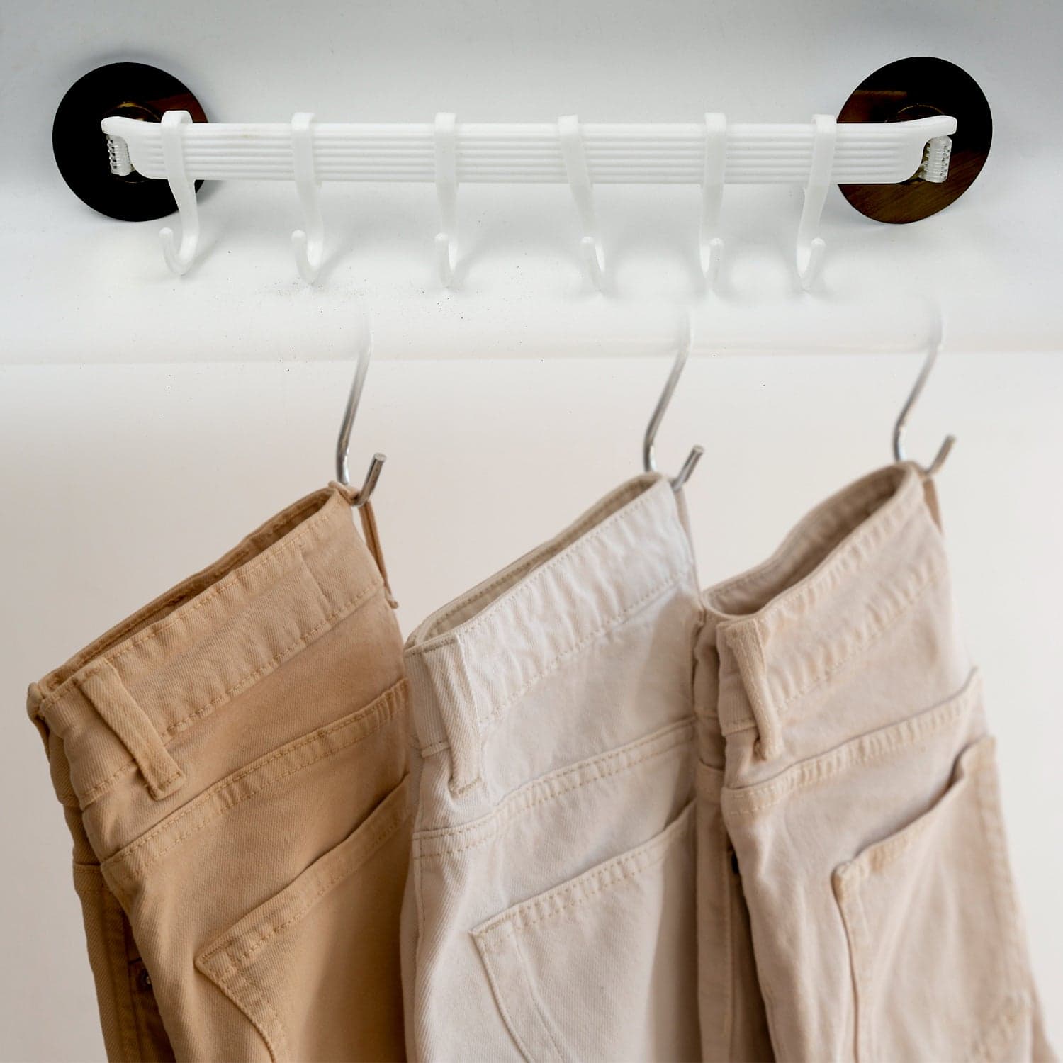 1pc bath towel hanger wall mount towel hanger wall towel shelf towel hanging rack kitchen towel holder towel hanging hook thumbnail 3