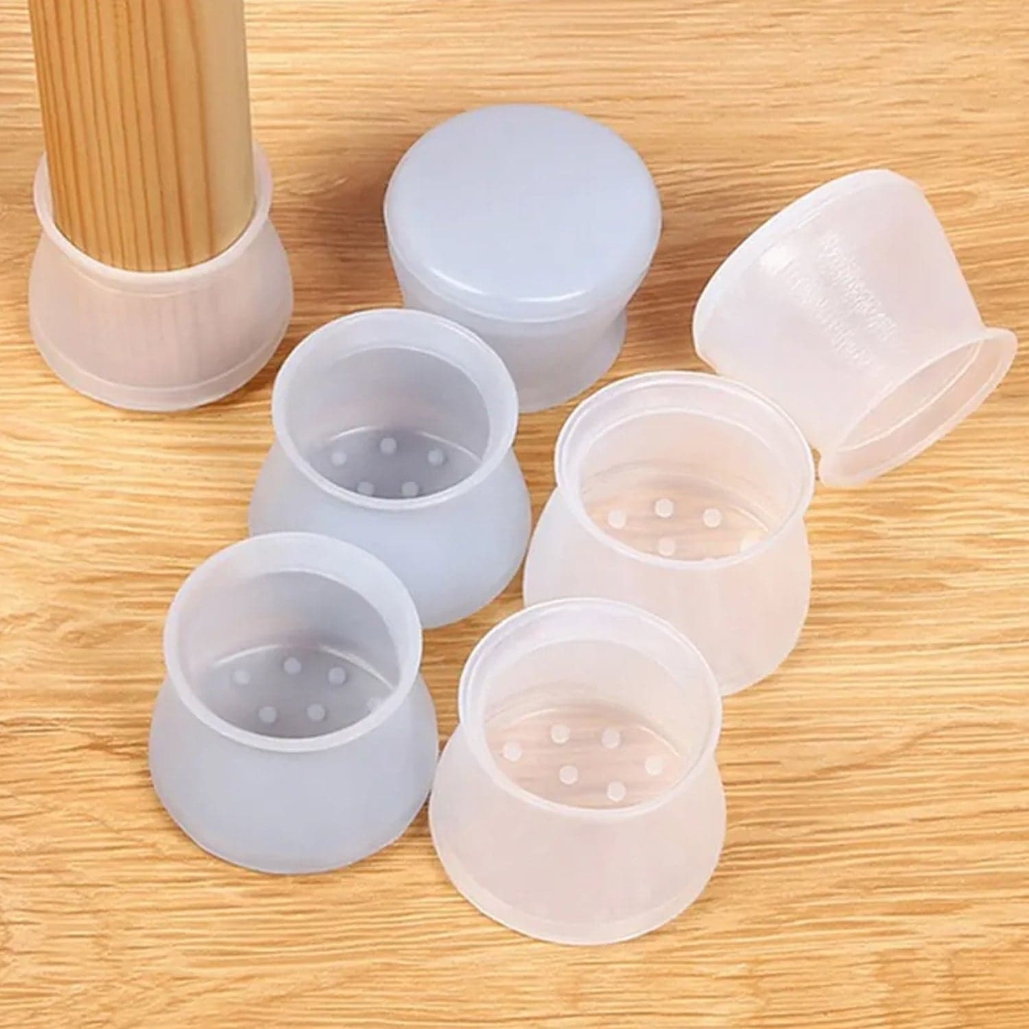 Silicone Furniture Feet Pads for Chair Legs (4 Pcs) thumbnail 2