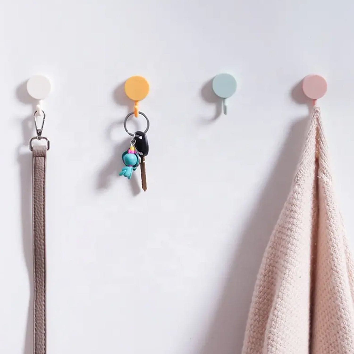 Heavy Adhesive Wall Hooks for Home Use (2 Pcs) thumbnail 3