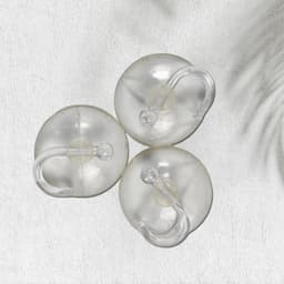 Transparent Rubber Vacuum Hangers for Bathroom, Kitchen, and Wall