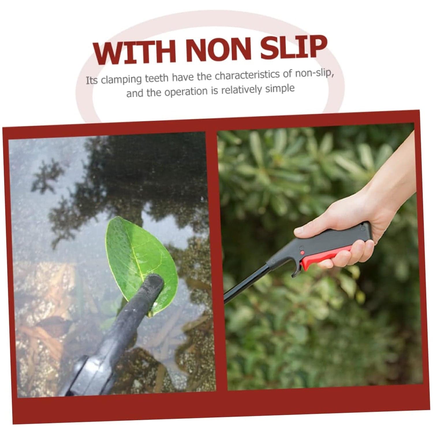 Extra Long Trash Picker Upper Of Rotating Grip Arm For Litter thumbnail 6