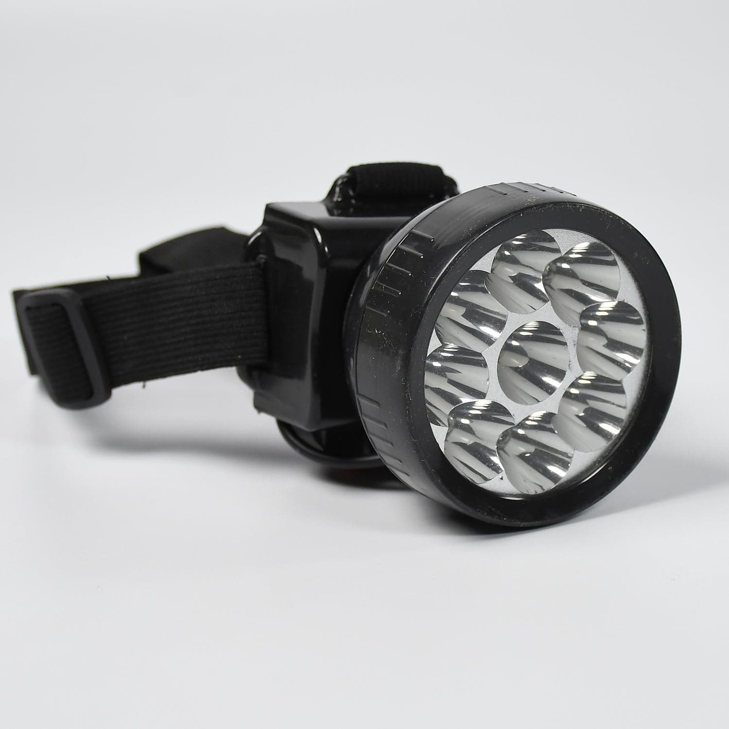 Head Lamp 9 Led Long Range Rechargeable Lamp Use For Farmers, Fishing thumbnail 1