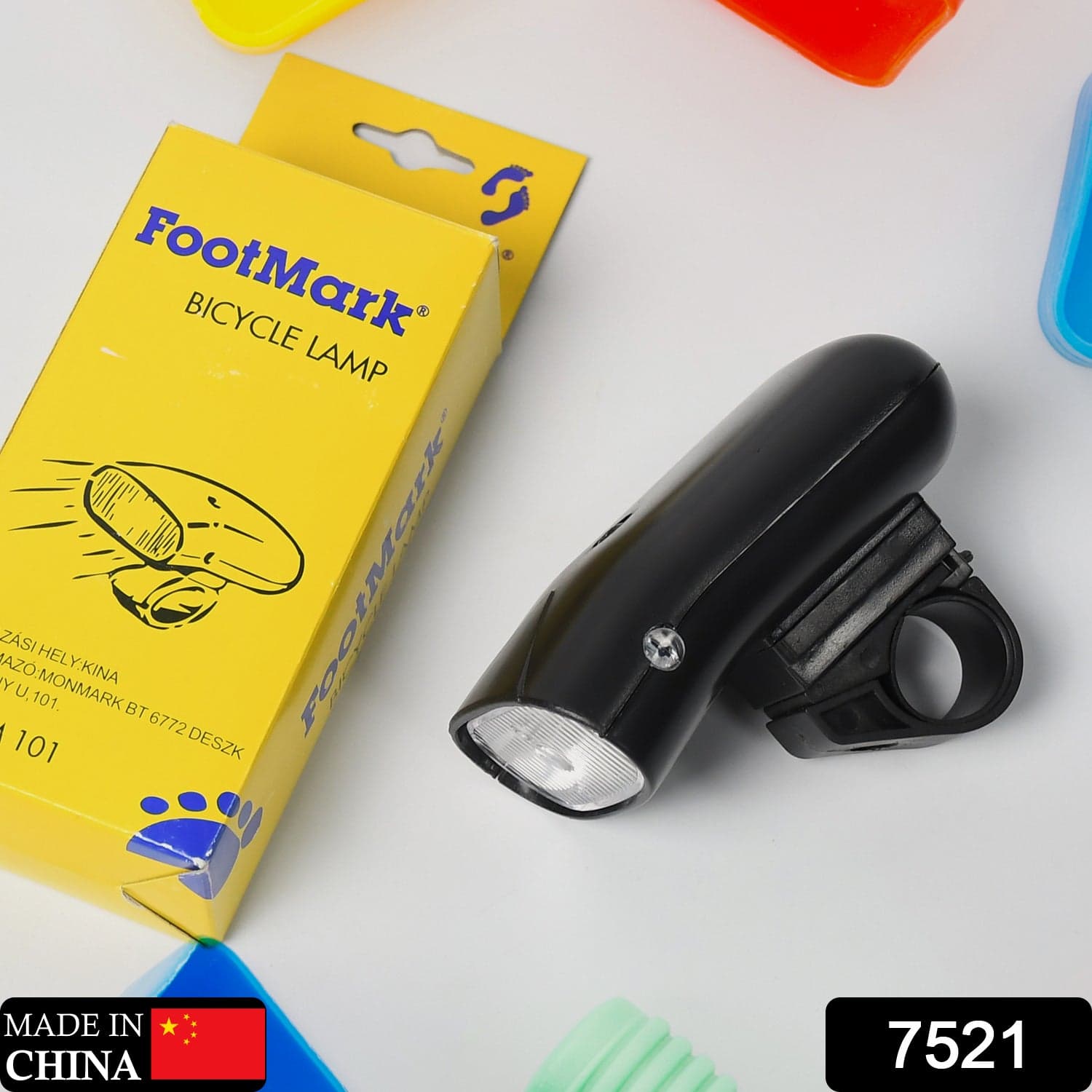 Waterproof Quick Release Bike Front Light Lamp for Cycle (Battery Not Included) thumbnail 2