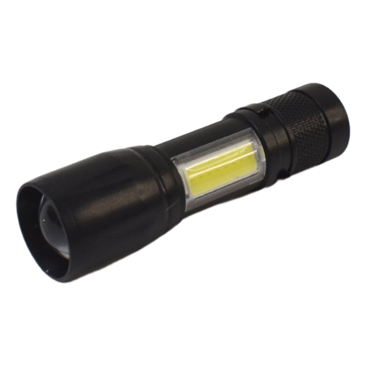 Led Usb Rechargeable Mini Flashlight Of Ultra-Bright Zoom & Cob Side Lantern thumbnail 5