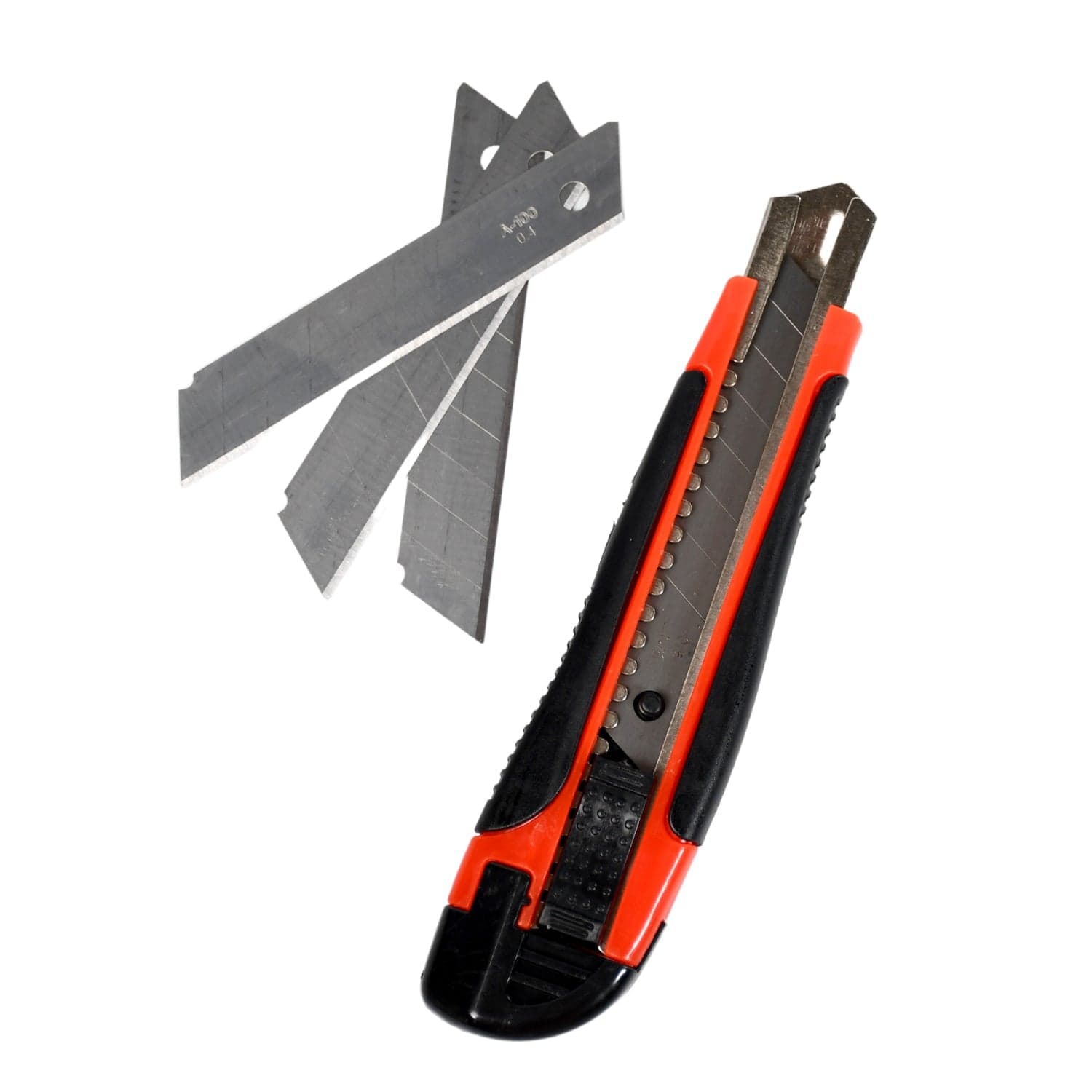 Heavy Duty 18mm Cutter Knife Set with Extra Blades for Office & Home thumbnail 4