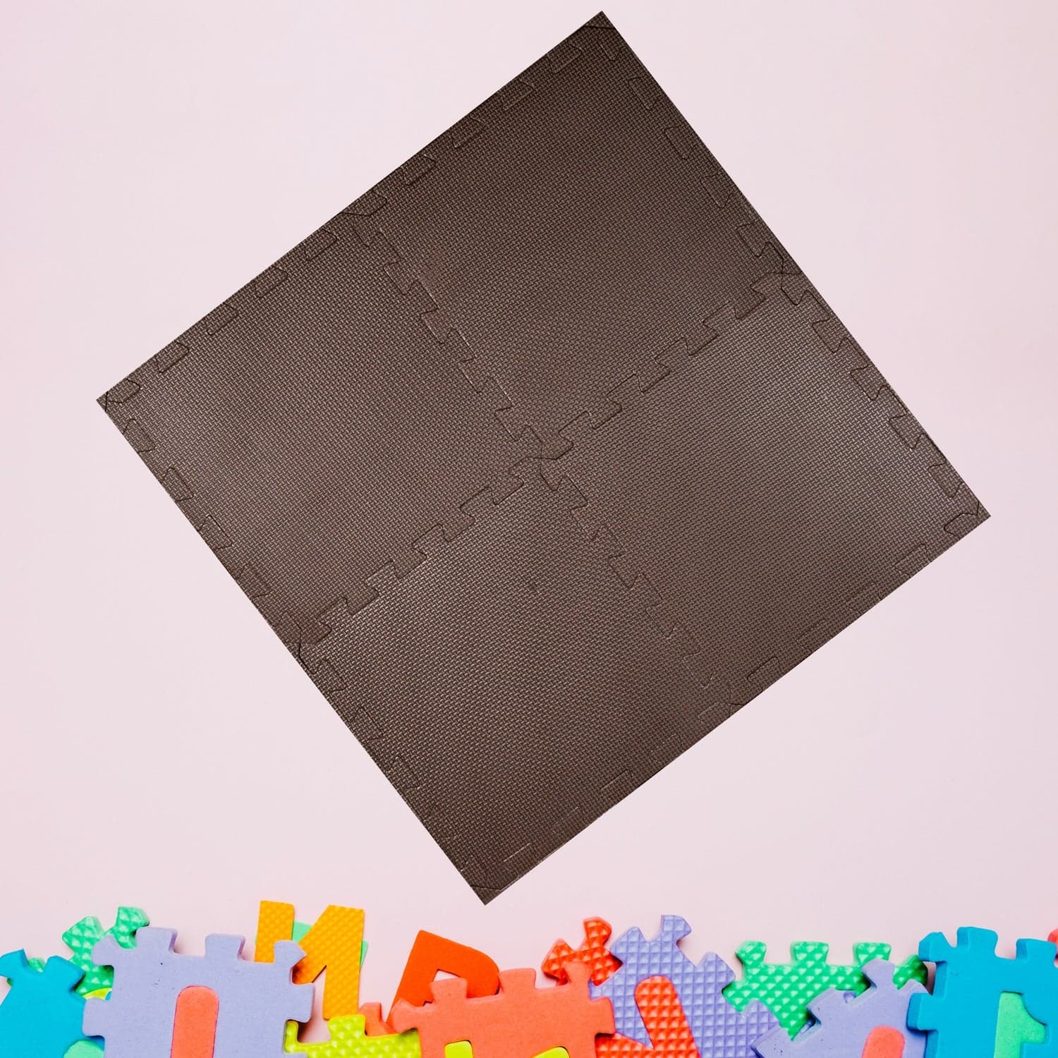 Puzzle Tile Floor Mats for Babies - Set of 4 thumbnail 6