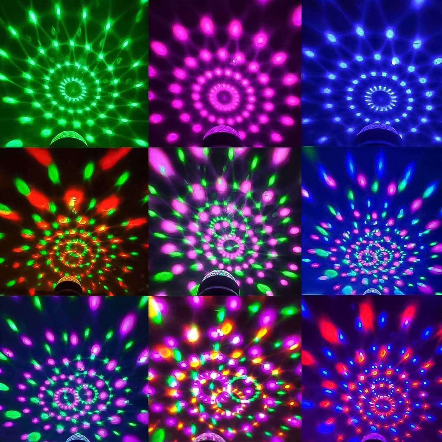 Party Lights Dj Stage Light Disco Ball Light Usb thumbnail 4