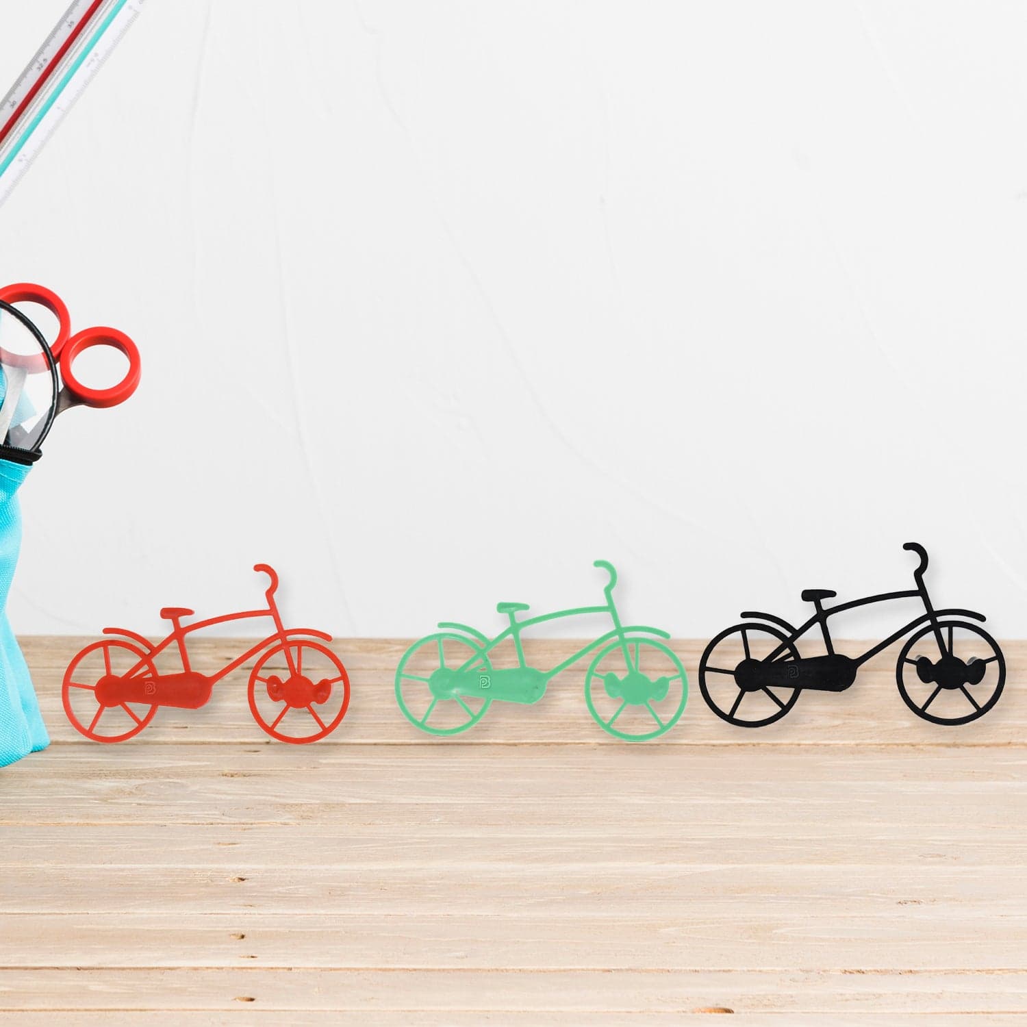 Bicycle Shape Key Chain Holder And Wall Mount Bike Hook Key Holders Plastic Key Holder For Home thumbnail 5