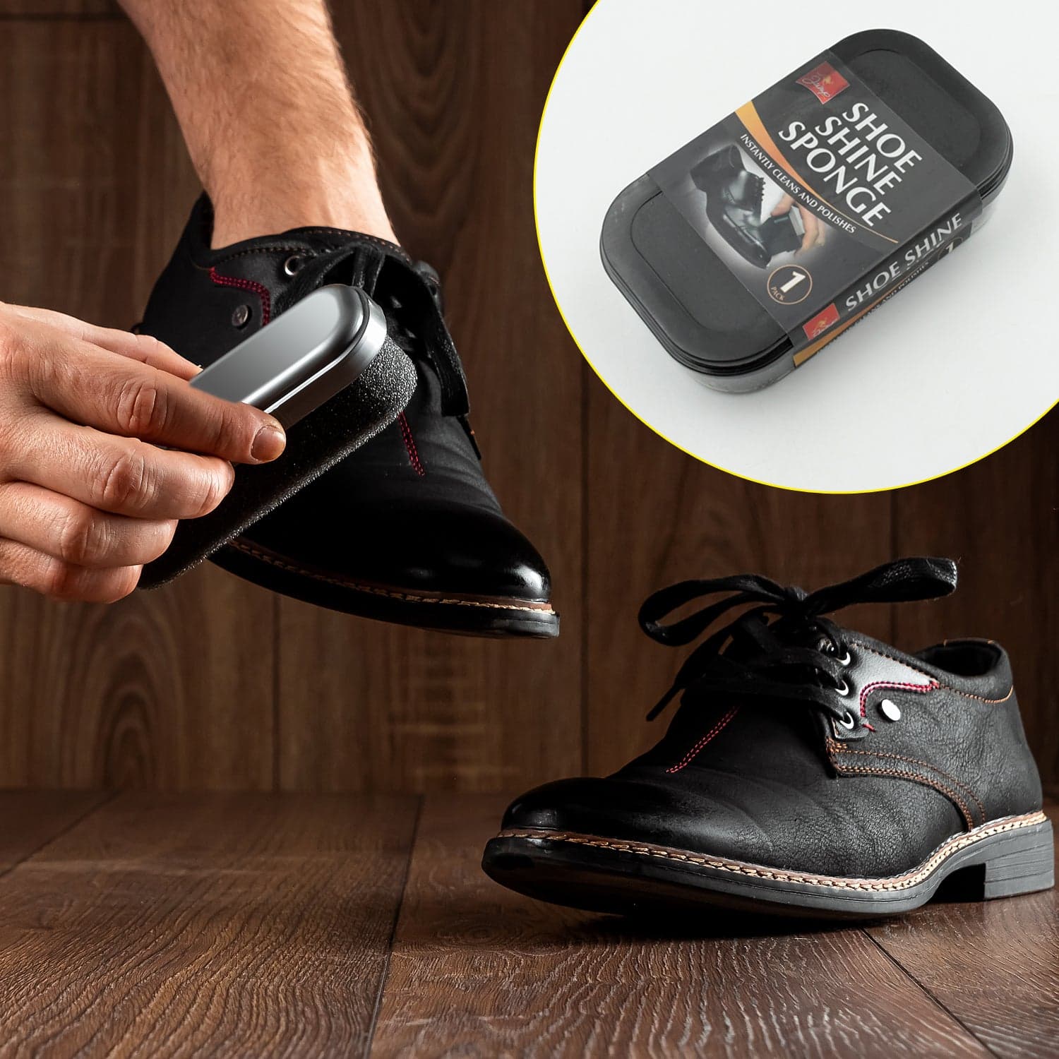 Shoe Shiner And Shoe Polish For All Colours Leather Shoes thumbnail 1
