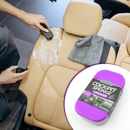 Cockpit Sponge - Polishing Sponge Cleaning Sponge Foam Perfect For Car Polish