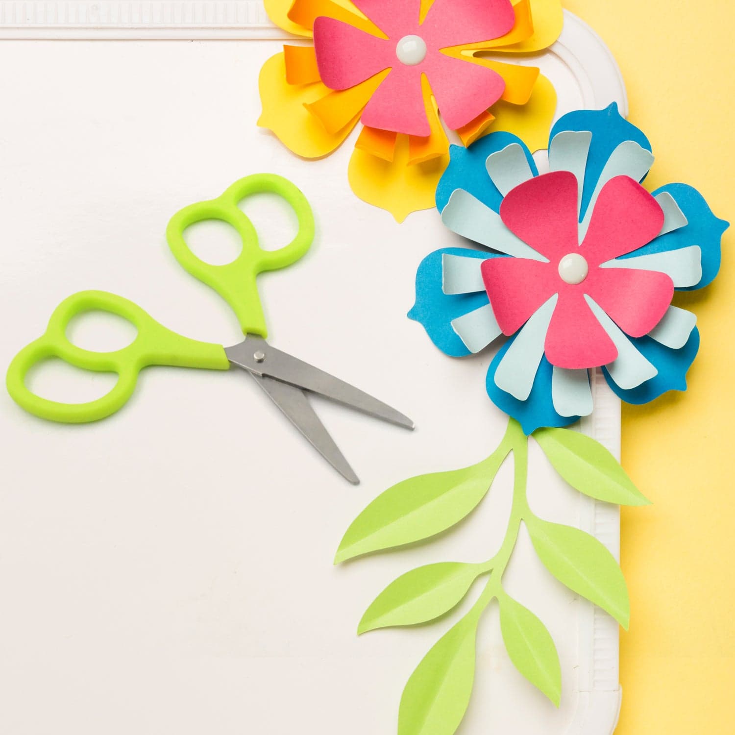 Stainless Steel Double Grip Scissors (1 Pc): Comfort Grip Handle, Multipurpose thumbnail 5