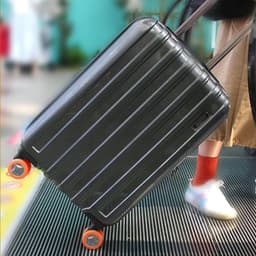 Silicone Luggage Wheel Covers of Noise Reduction & Protection (8 Pcs)
