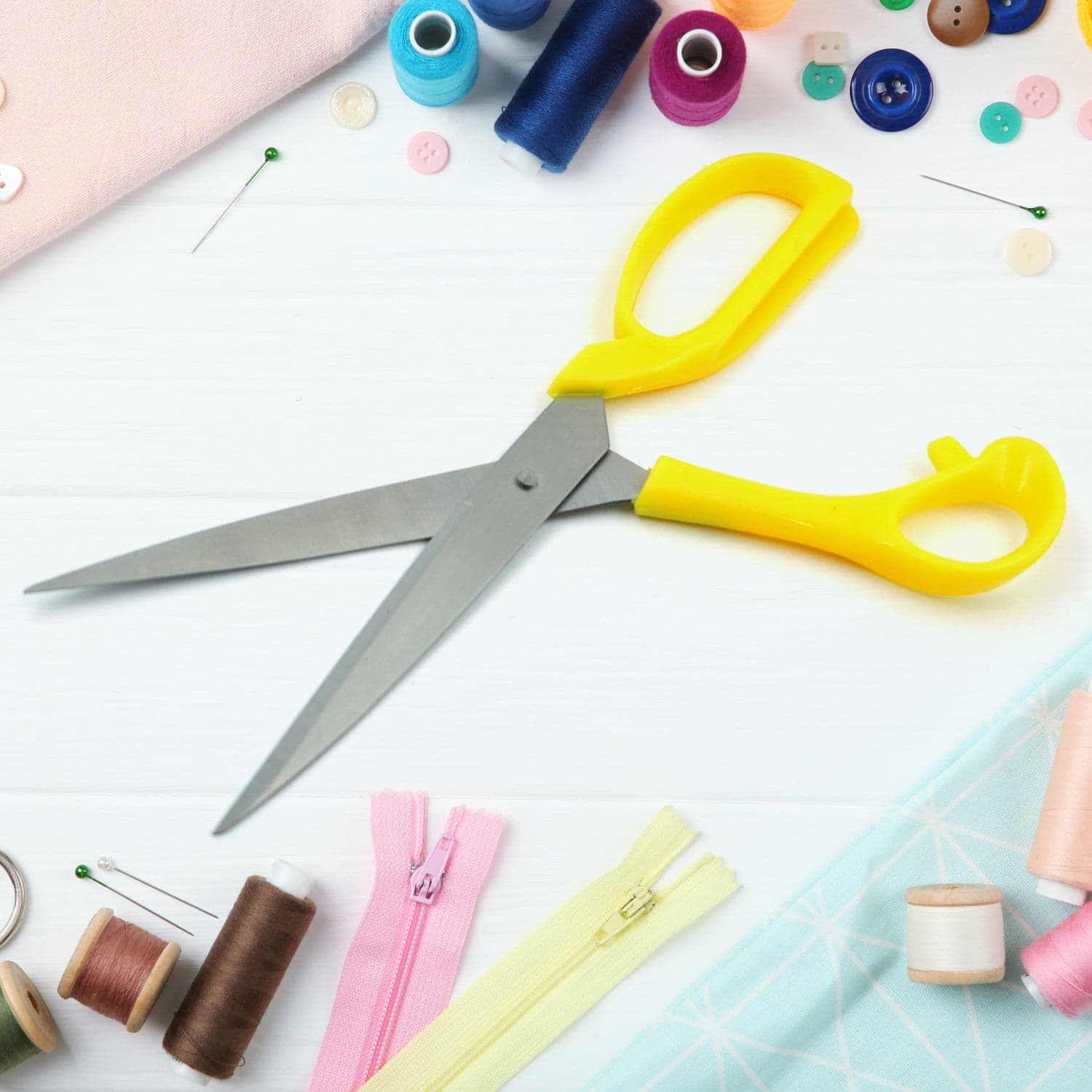 Scissors for craft work paper cutter Scissor stainless steel All Purpose Ergonomic Comfort Grip Office Scissors Craft Shears Sharp Scissors (9 Inch) thumbnail 3