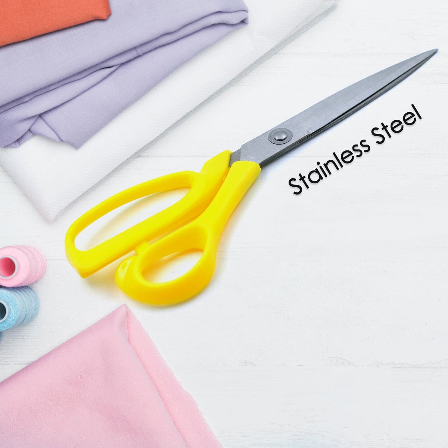 Scissors for craft work paper cutter Scissor stainless steel All Purpose Ergonomic Comfort Grip Office Scissors Craft Shears Sharp Scissors (9 Inch) thumbnail 5