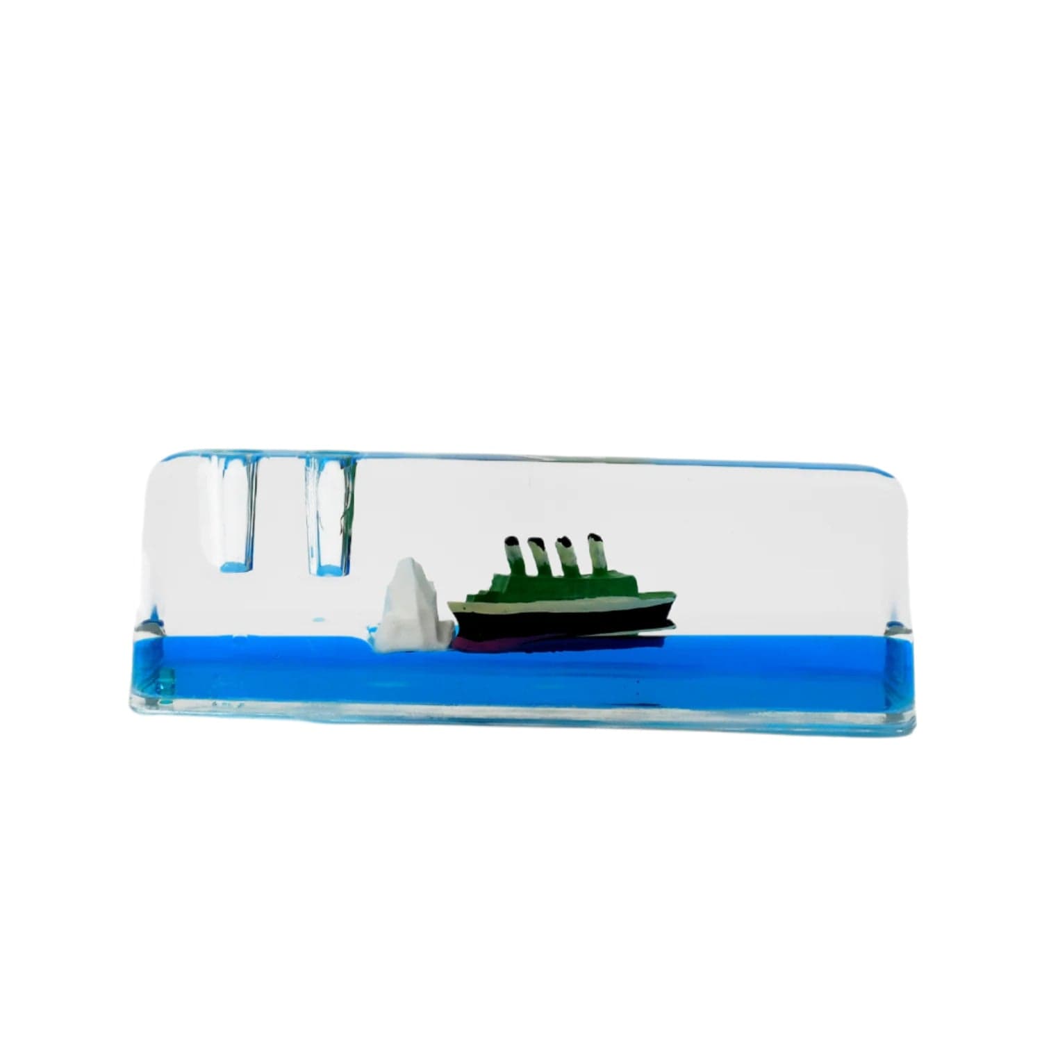 Car Interior Dashboard Decoration Floating Water Cruiser Ship (1 Pc) thumbnail 6