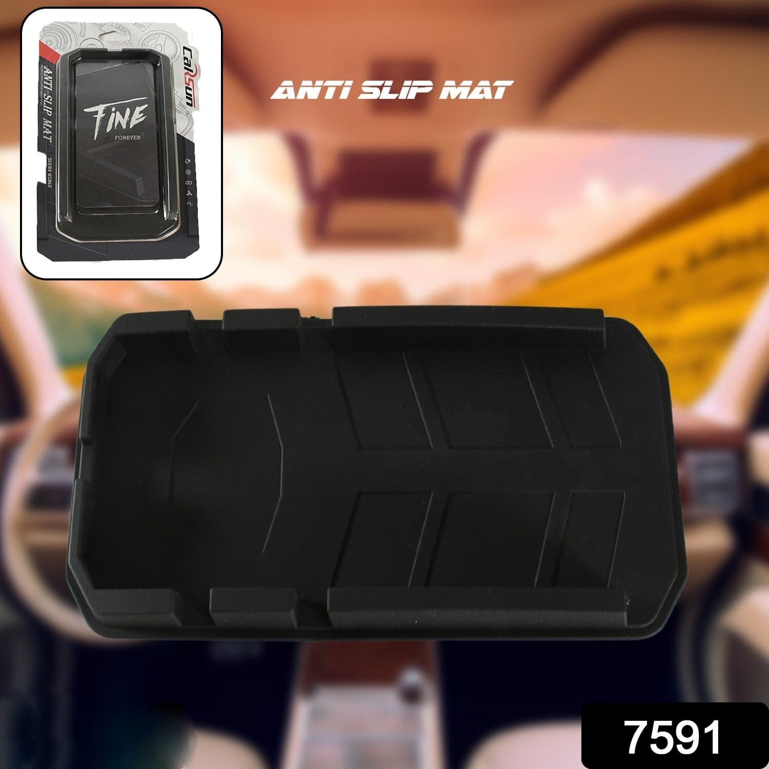 Multipurpose Car Mobile Holder For Dashboard thumbnail 2