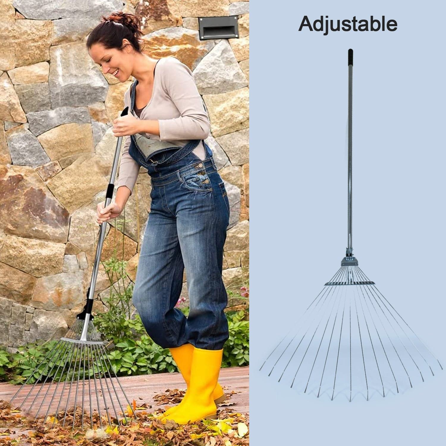 115-152 Cm Rake For Gardening thumbnail 3