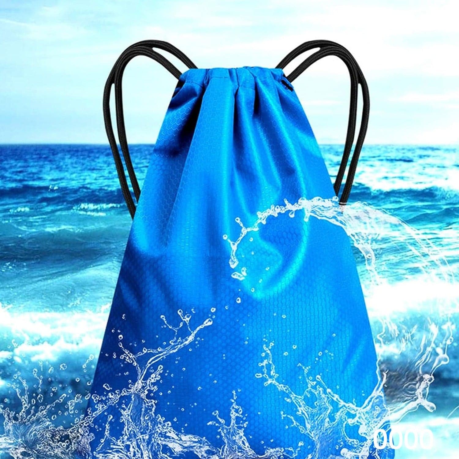 Sport Bag Drawstring Backpack Sports High Quality String Bag Sport Gym Sack pack for Women Men Large thumbnail 5