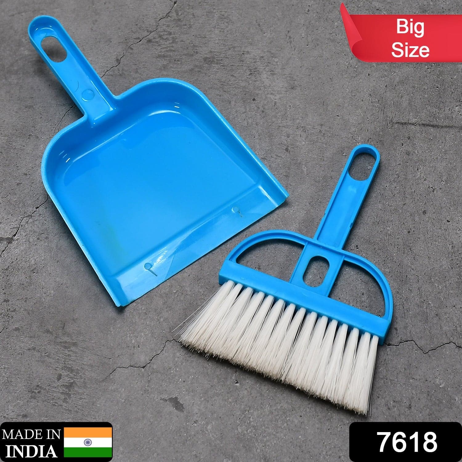 Dustpan Supdi with Brush Broom Set for Multipurpose Cleaning Big Size, Supdi thumbnail 2